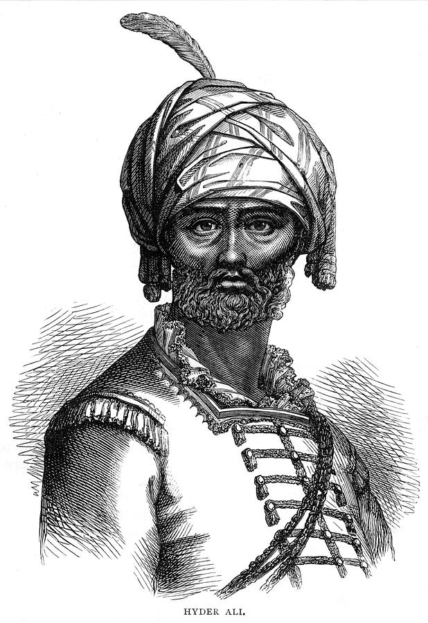 618x900 Hyder Ali - Sultan Drawing