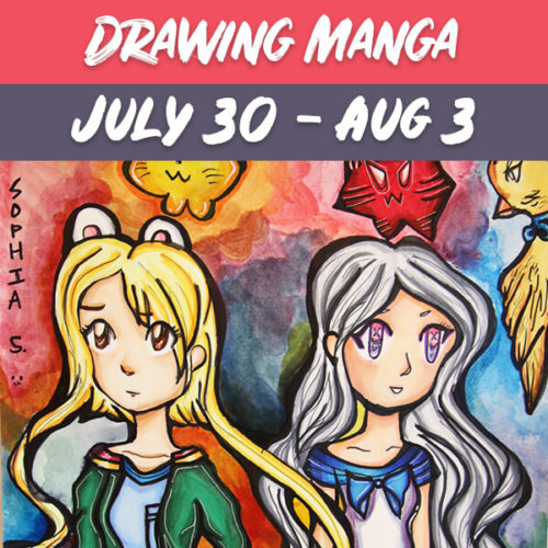 500x500 summer camp drawing manga - Summer Camp Drawing