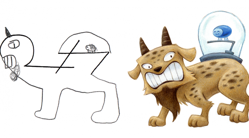 800x445 i spent the summer drawing monsters based on kid drawings - Summer Drawings