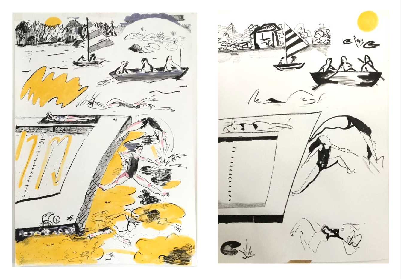 1340x935 Summer Drawings - Summer Drawings