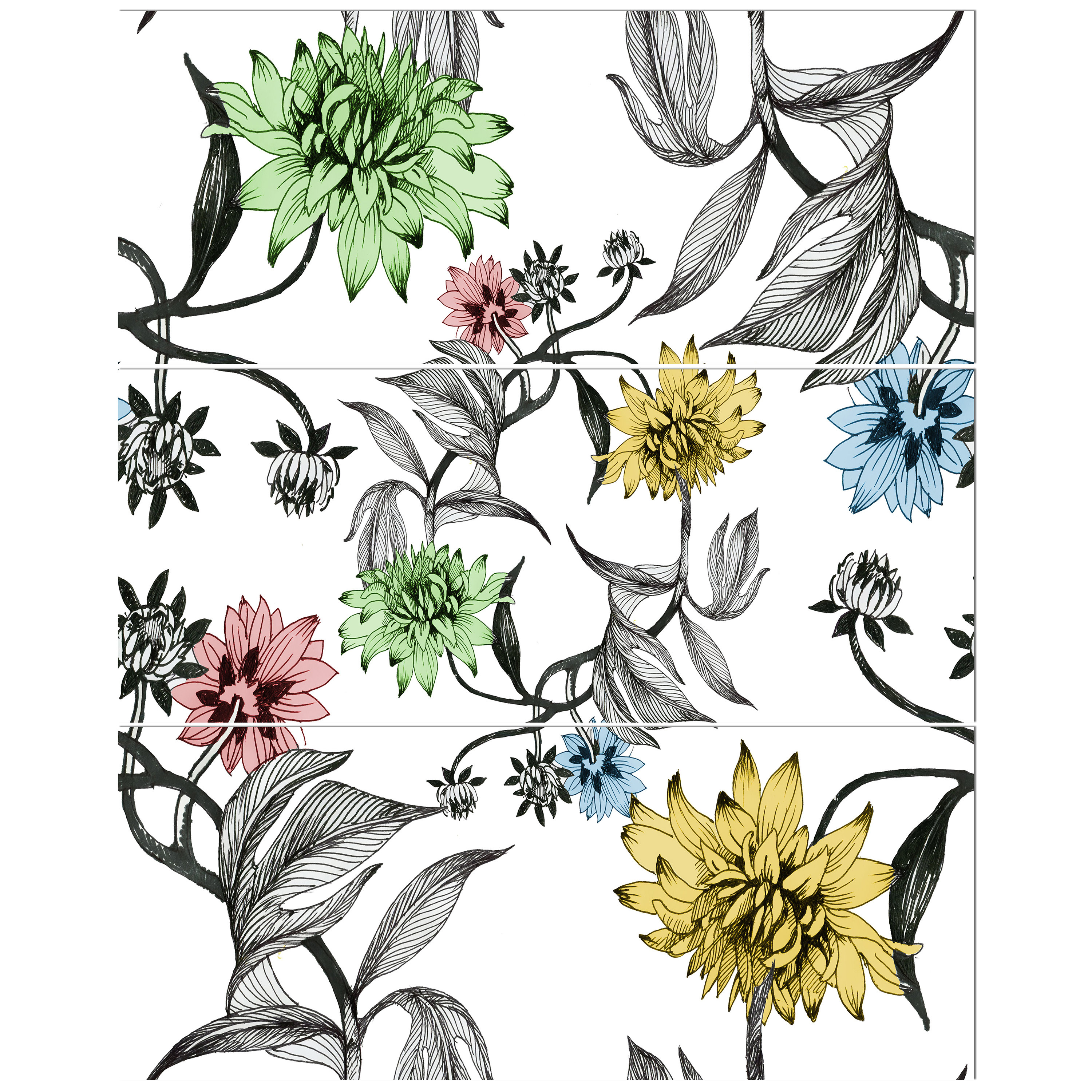 Summer Flowers Drawing at Explore collection of