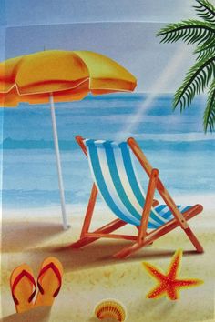 236x354 How To Draw A Beach Scene, Step - Summer Scene Drawing