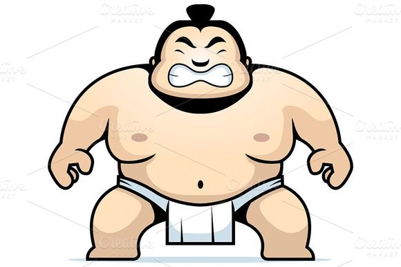 580x386 sumo wrestler - Sumo Wrestler Drawing