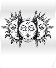 Sun And Moon Drawing At Paintingvalley Com Explore Collection Of