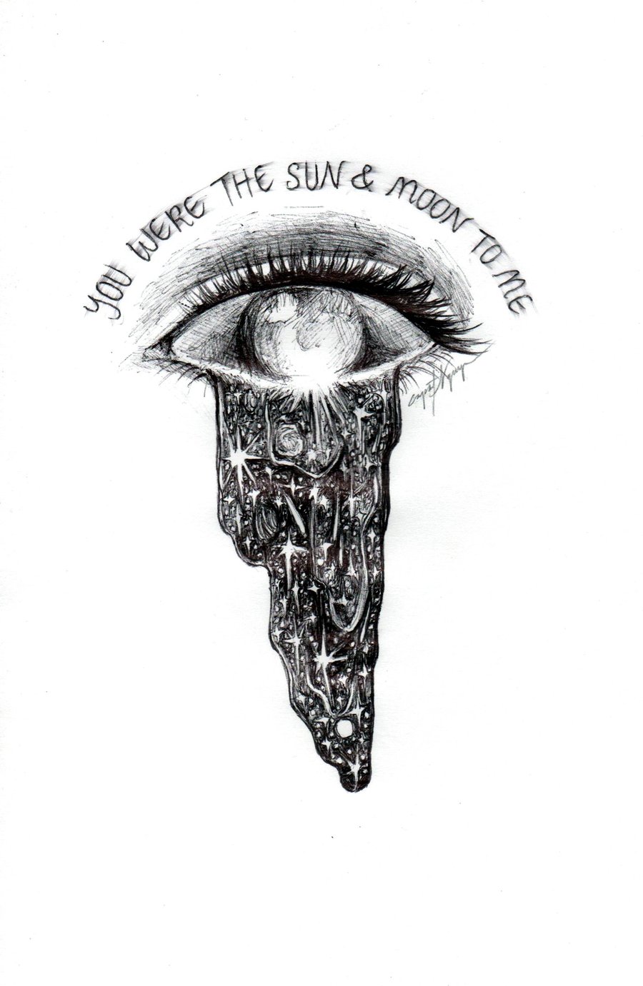 900x1381 Moon Sketch Black And White - Sun And Moon Drawing Black And White