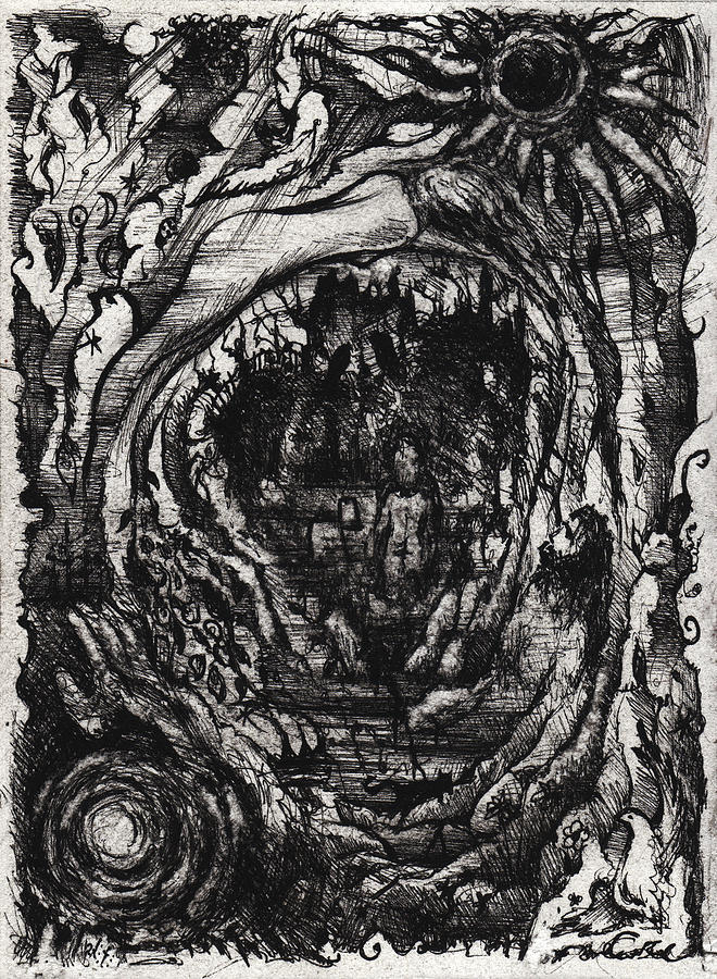 660x900 Black Sun Moon Drawing - Sun And Moon Drawing Black And White