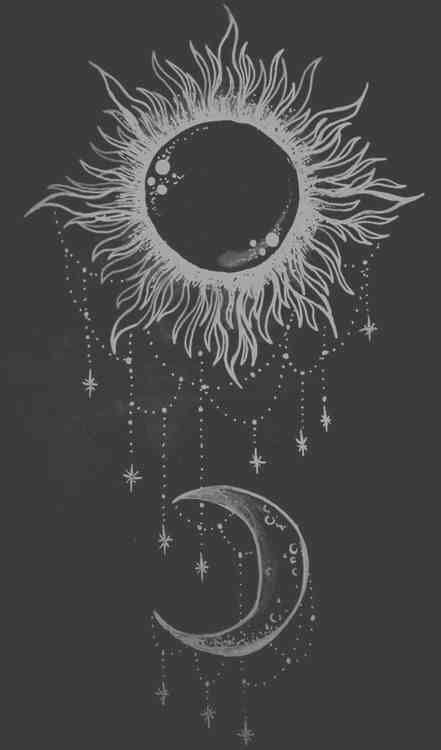 441x750 sun and moon background tumblr background check all - Sun And Moon Drawing Tumblr