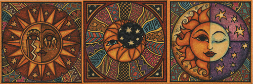 500x167 Drawing Tumblr Hipster Vintage Design Moon Grunge Stars Sketch - Sun And Moon Drawing Tumblr