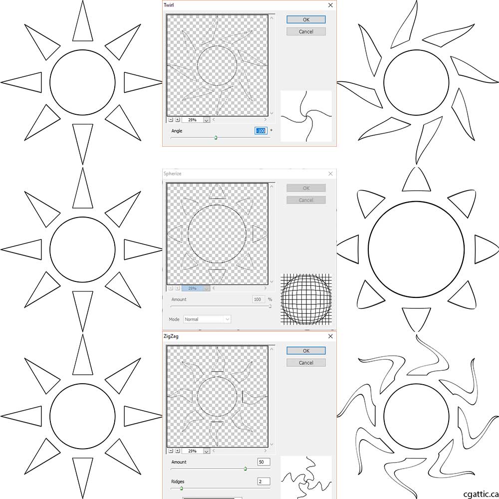 1000x1000 Sun Cartoon Drawing In Steps With Photoshop - Sun Cartoon Drawing