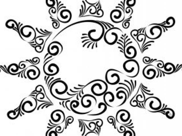 640x480 Sun Clipart Line Drawing - Sun Clipart Drawing