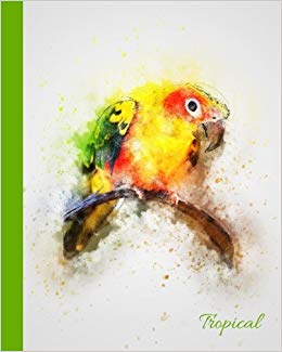 260x325 Tropical Sun Conure Journalnotebook - Sun Conure Drawing