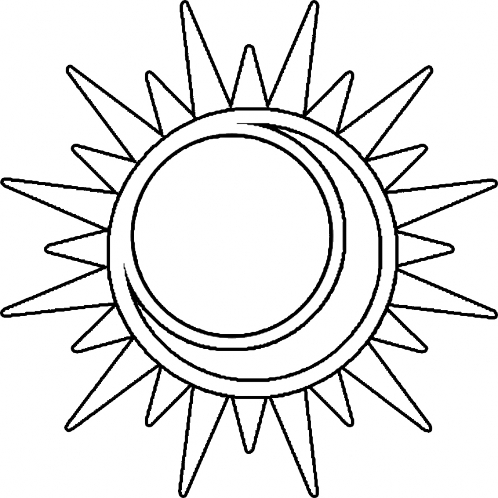 1024x1024 Sun Drawings Free Download Clip Art - Sun Drawing Clip Art