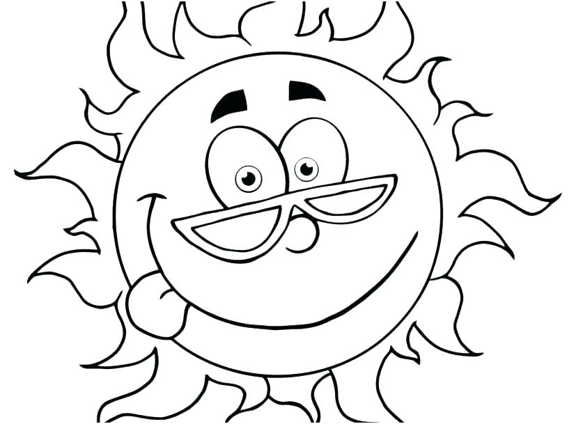 827x609 sunshine drawing kid for free download - Sun Drawing For Kid