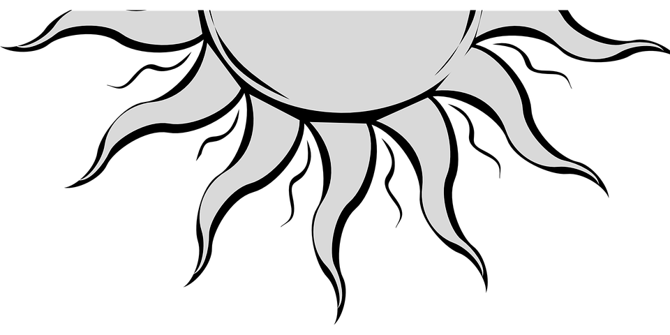 960x480 Sun Drawing Picture - Sun Drawing Images
