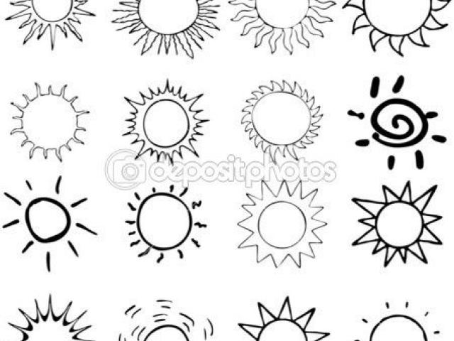 640x480 Drawn Sun Drawing - Sun Drawing Pictures