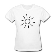 190x190 sun drawing women's t shirt spreadshirt - Sun Drawing Pictures
