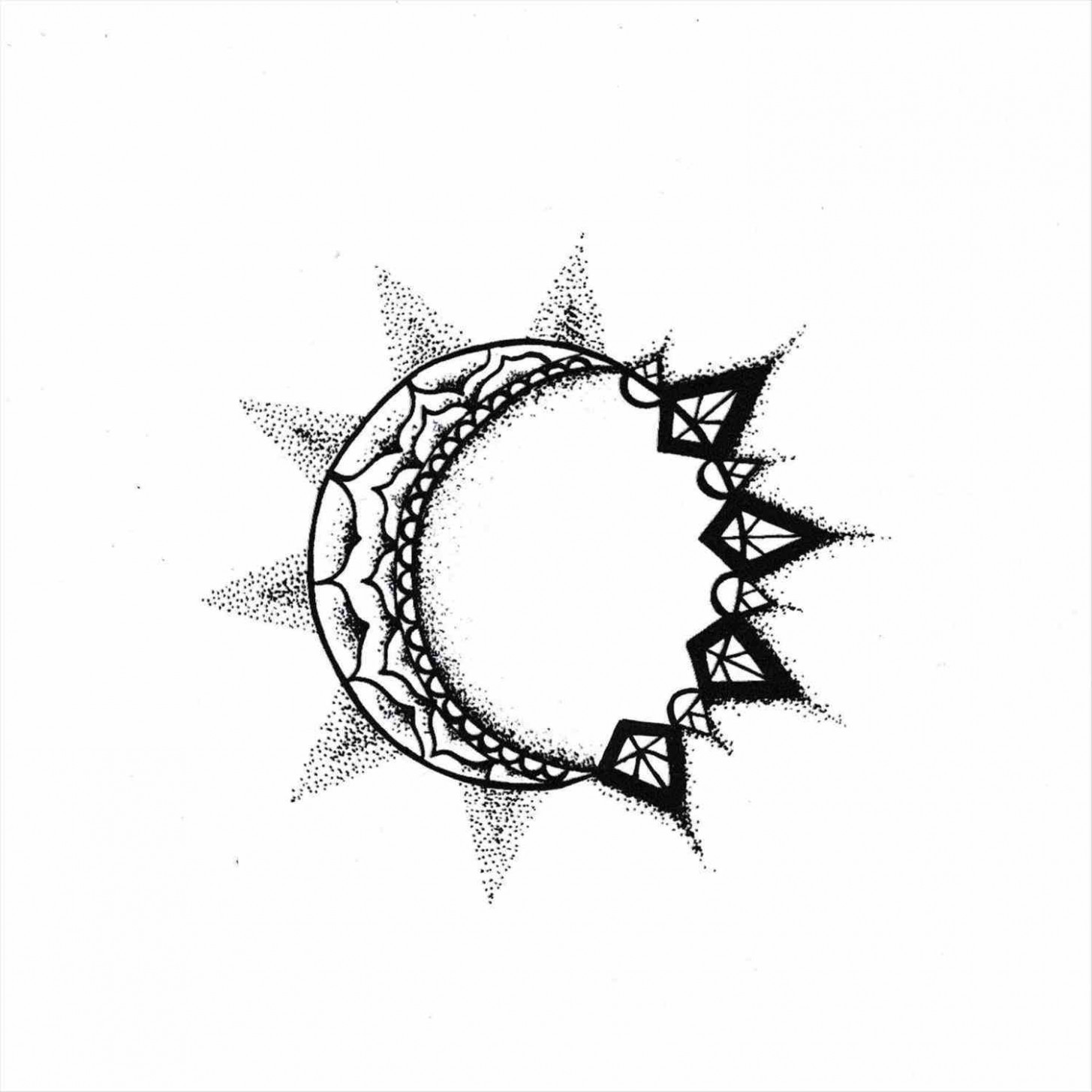 1455x1455 free for personal use rhgetdrawingscom sun lunar eclipse drawing - Sun Drawing Pictures
