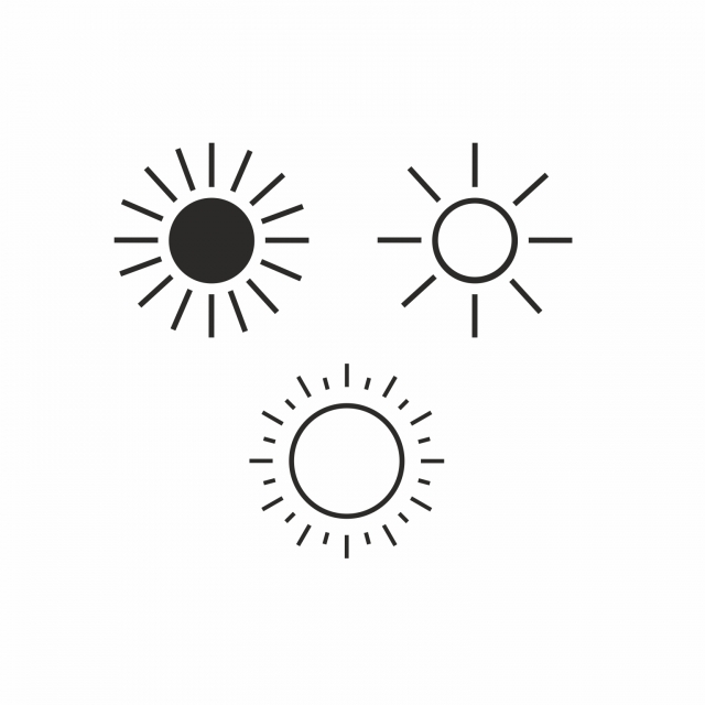 640x640 The Symbol Of The Sun For Architectural Drawings, House, Old - Sun Drawing Png