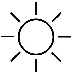 294x300 Sun Stick Drawing - Sun Drawing Png