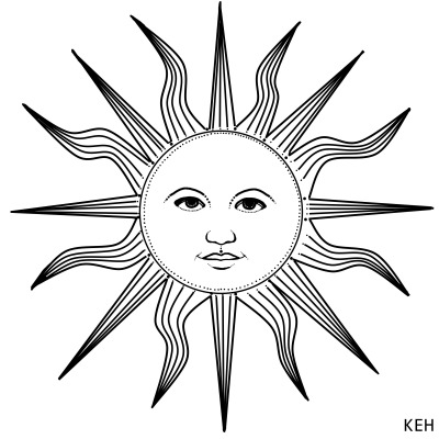 400x400 Sun Face Tumblr - Sun Drawing With Face