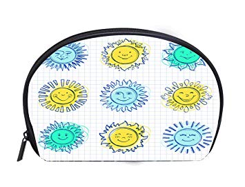 355x271 custom design portable toiletry cosmetic bag sketch - Sun Kids Drawing