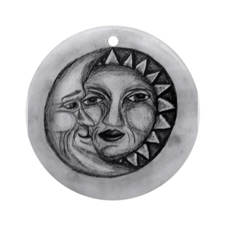 460x460 sun and moon ornaments - Sun Moon Drawing