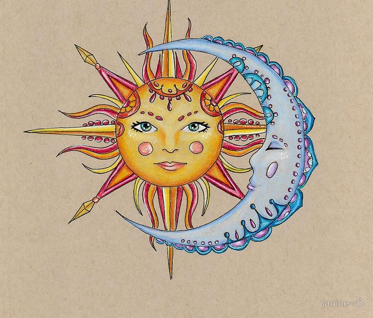 Sun Moon Drawing at Explore collection of Sun Moon
