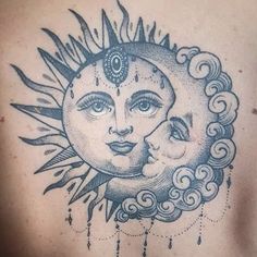 236x236 Beautiful Drawing Of Sun Moon Tattoos In Sun Drawing - Sun Moon Drawing