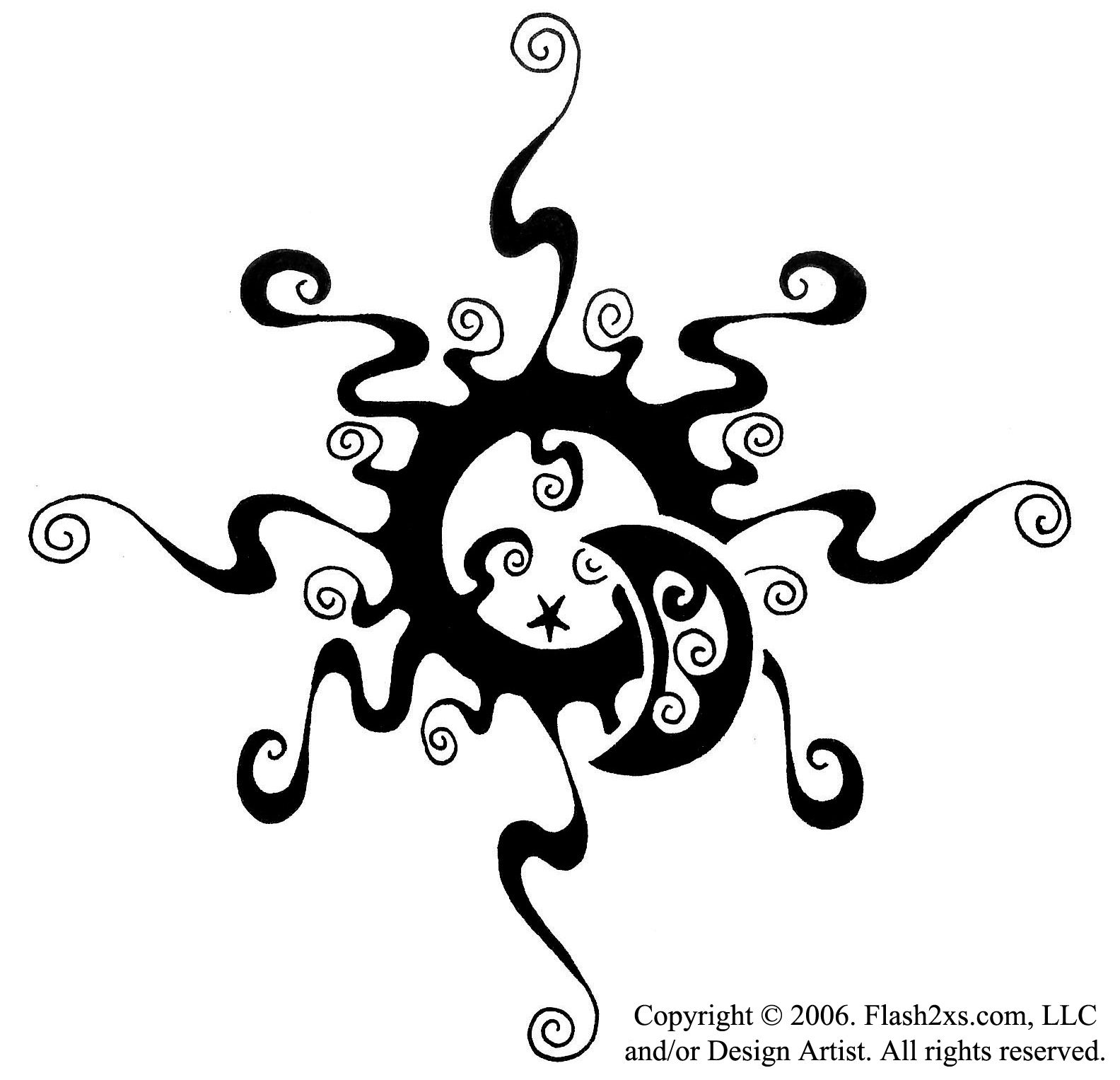 1584x1527 Sun Moon Stars Drawing - Sun Moon Stars Drawing