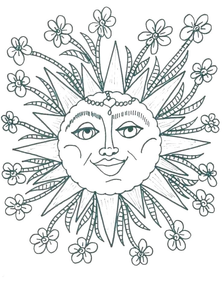 736x947 welcome to publications lets color together sun moon and stars - Sun Moon Stars Drawing