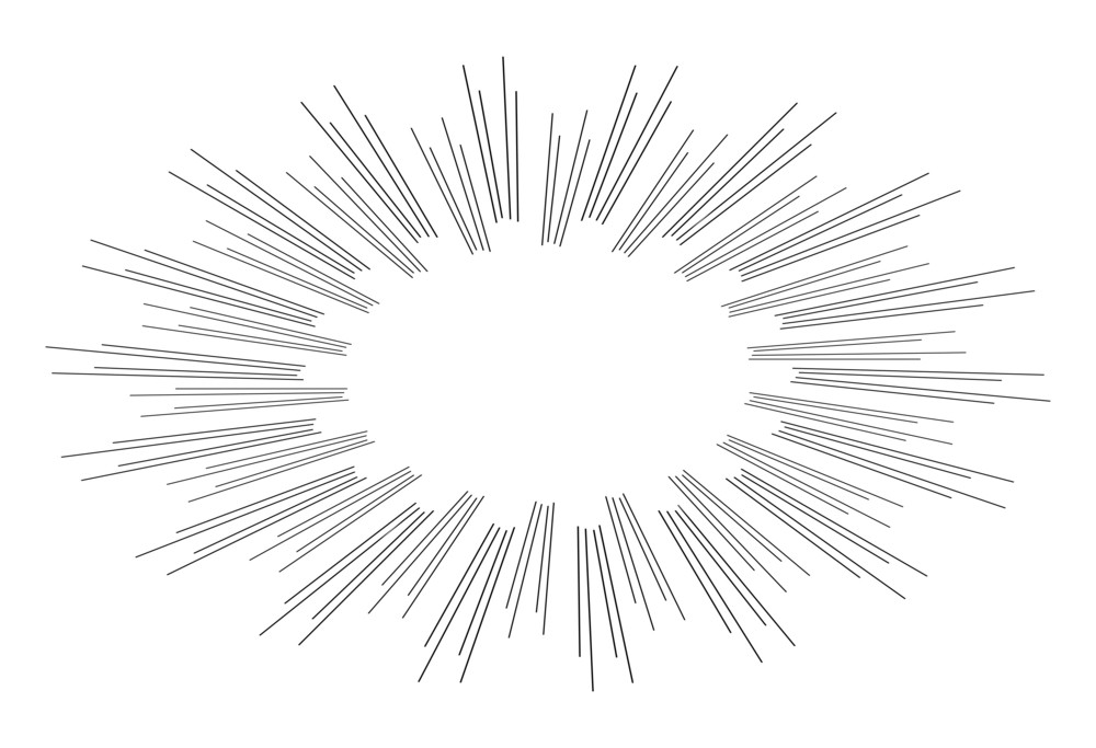 1000x683 Retro Sunburst Banner Drawing Royalty Free Stock Image - Sunburst Drawing