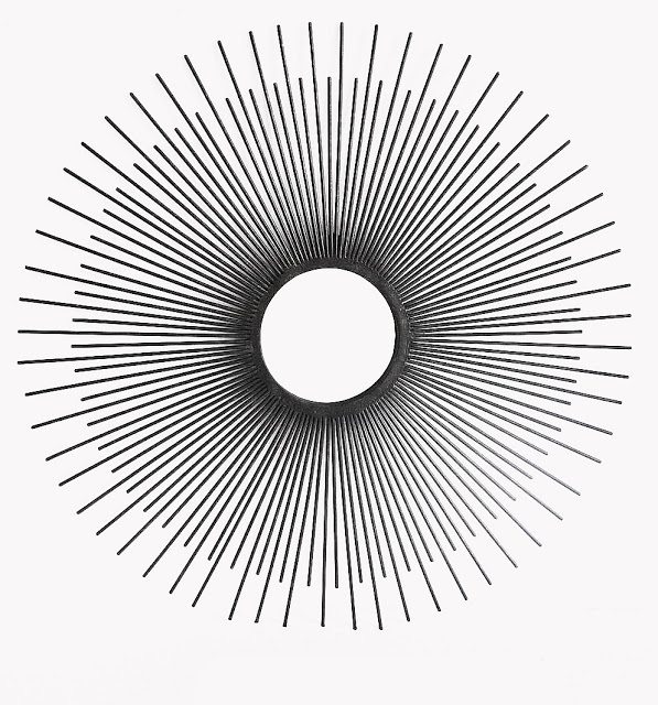 597x640 radial sun sunburst - Sunburst Drawing