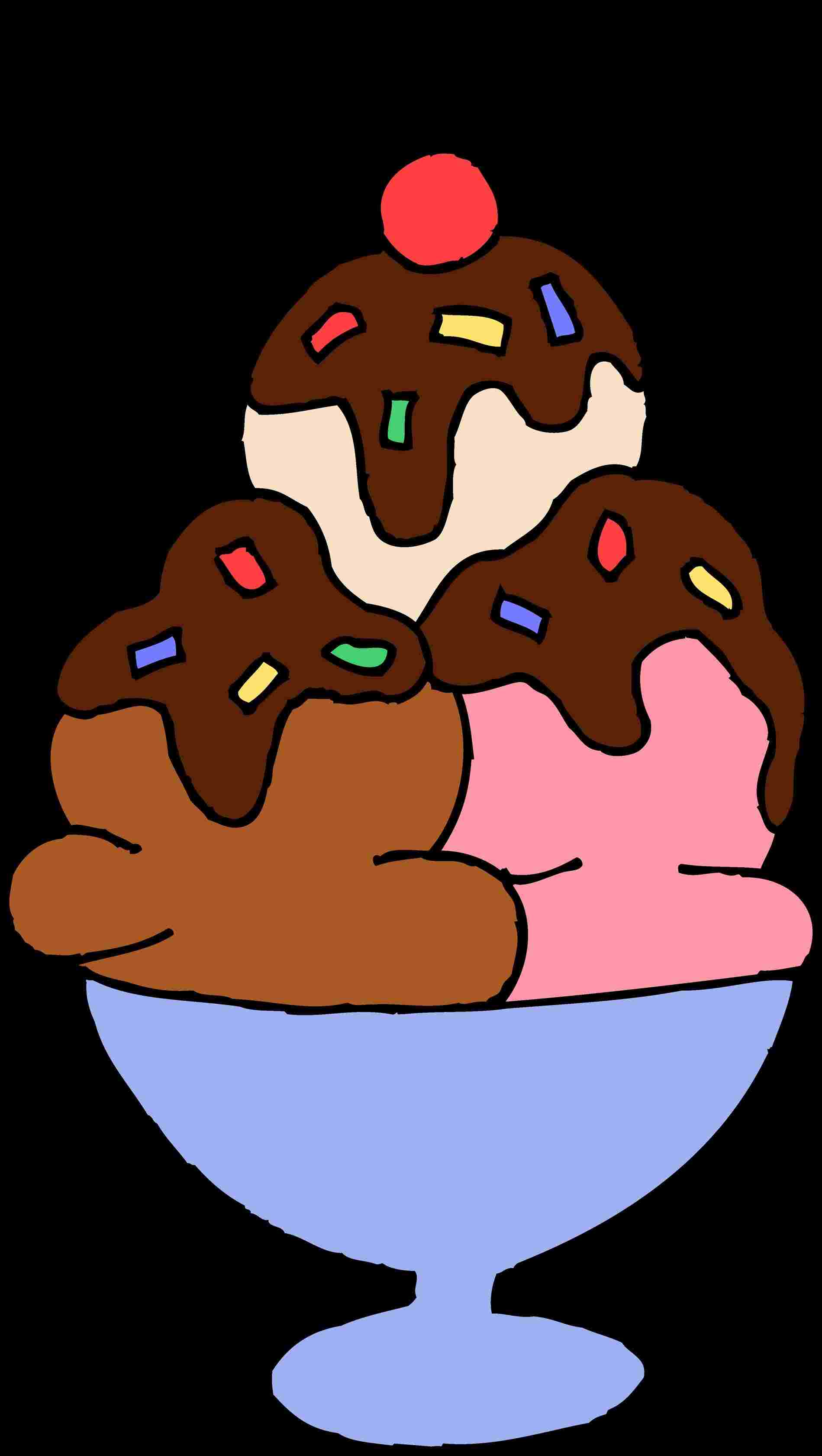 1899x3361 ice ice cream sundae drawing cream sundae drawings - Sundae Drawing