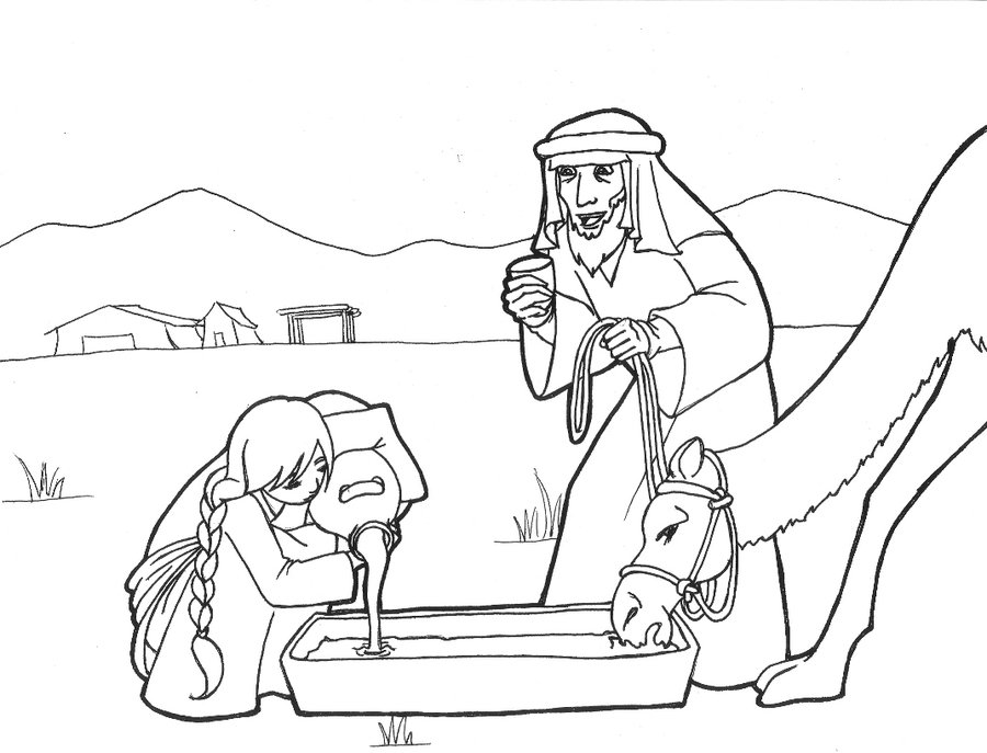 900x687 Genesis Coloring Pages Sunday School Color Bros - Sunday School Drawing