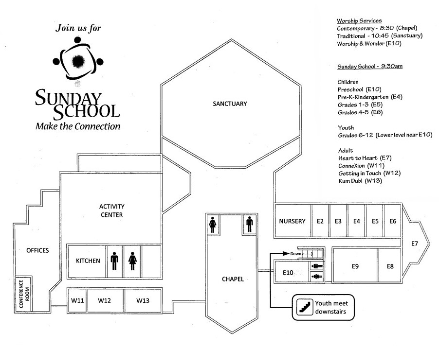 902x720 Adult Sunday School Central Christian Church Of Denver - Sunday School Drawing