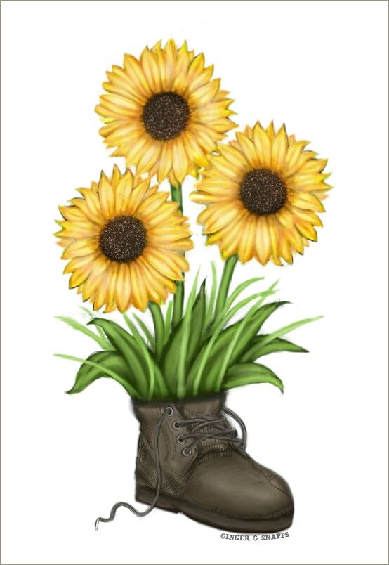 554x804 Top Sunflowers From Drawing Challenge - Sunflower Drawing