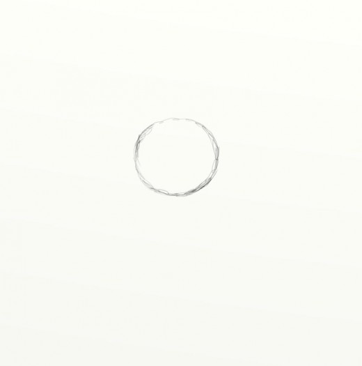 520x525 How To Draw A Sunflower Feltmagnet - Sunflower Drawing Tutorial