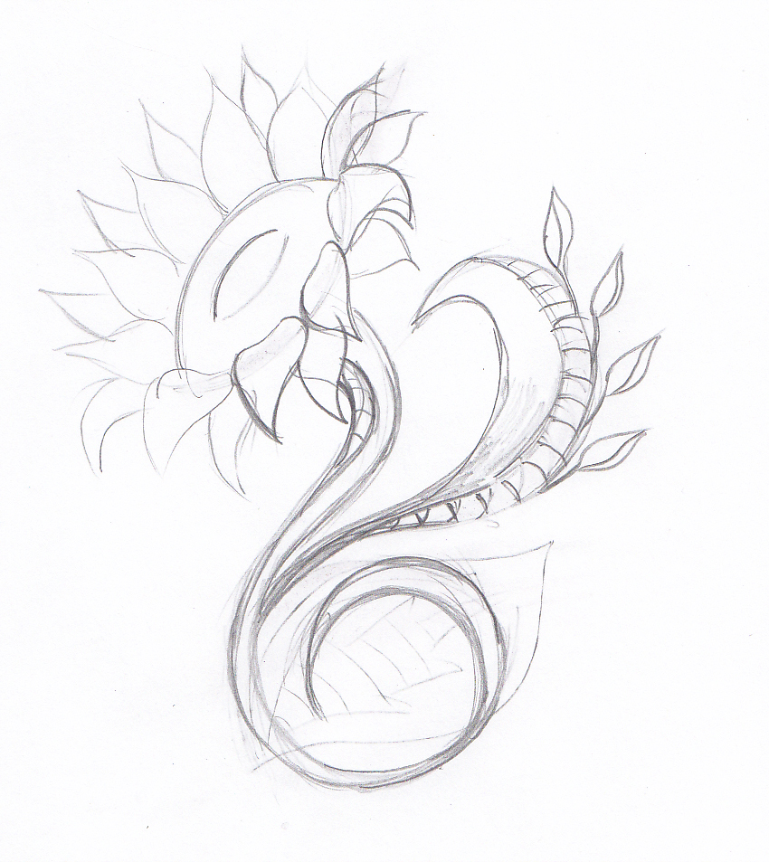 850x953 Sunflower Tattoo Design Sketch - Sunflower Tattoo Drawing