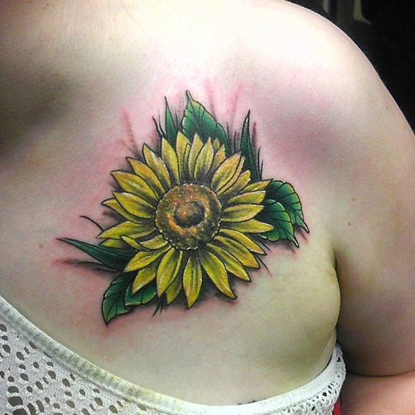 600x600 sunflower tattoos blossoms seeking out light - Sunflower Tattoo Drawing