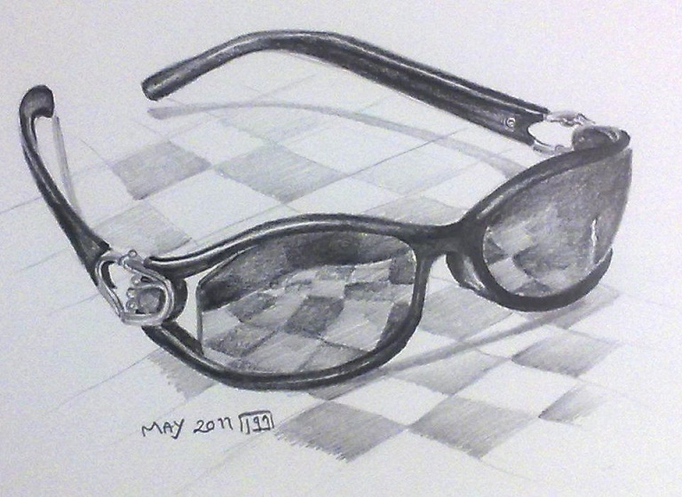 768x560 my sunglasses drawing - Sunglasses Drawing
