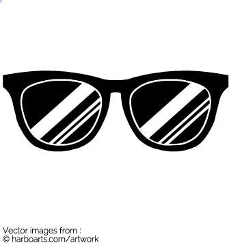 335x355 ireland ray ban glasses model free vector - Sunglasses Drawing
