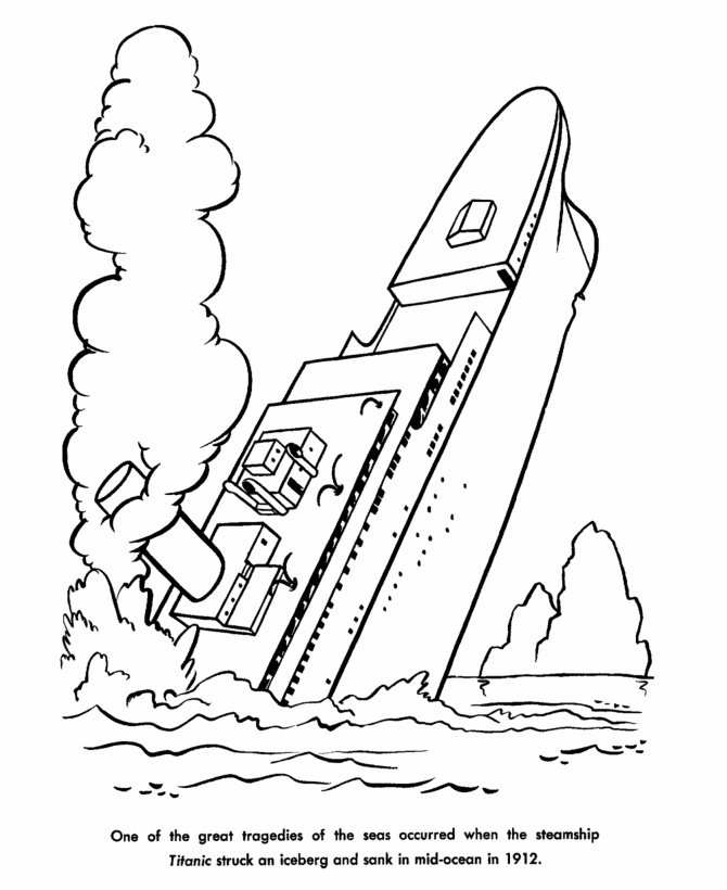 670x820 sunken ship drawing - Sunken Ship Drawing