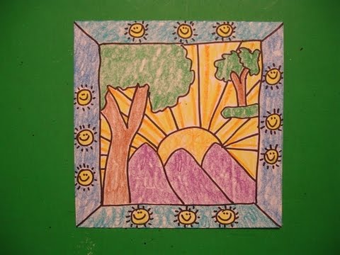 480x360 let's draw a sunny day! - Sunny Day Drawing