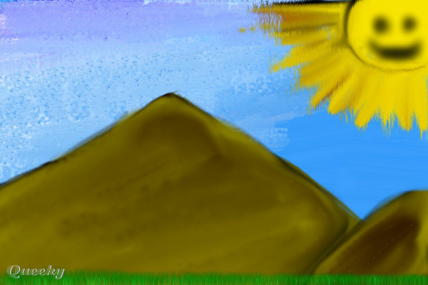 600x400 sunny day a creepy speedpaint drawing - Sunny Day Drawing