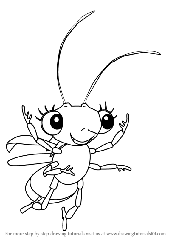 567x800 learn how to draw shimmer from miss spider's sunny patch friends - Sunny Drawing
