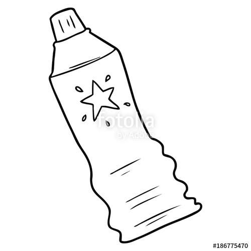 500x500 Cartoon Tube Of Sunscreen Lotion Stock Image And Royalty Free - Sunscreen Drawing