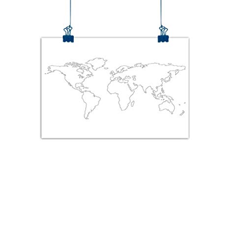 466x466 Sunset Glow Wall Art Print Home Decor Map,simplistic - Sunset Line Drawing