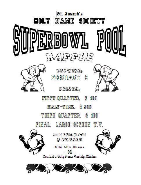 486x636 drawing for super bowl pool raffle - Super Bowl Drawing