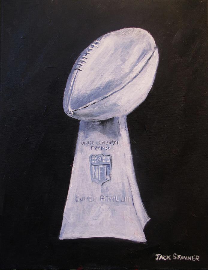 Super Bowl Trophy Drawing at PaintingValley.com | Explore collection of