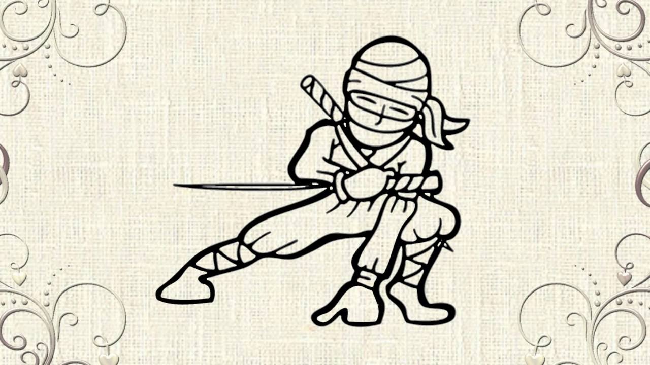 1280x720 Draw A Ninja - Super Cool Drawings